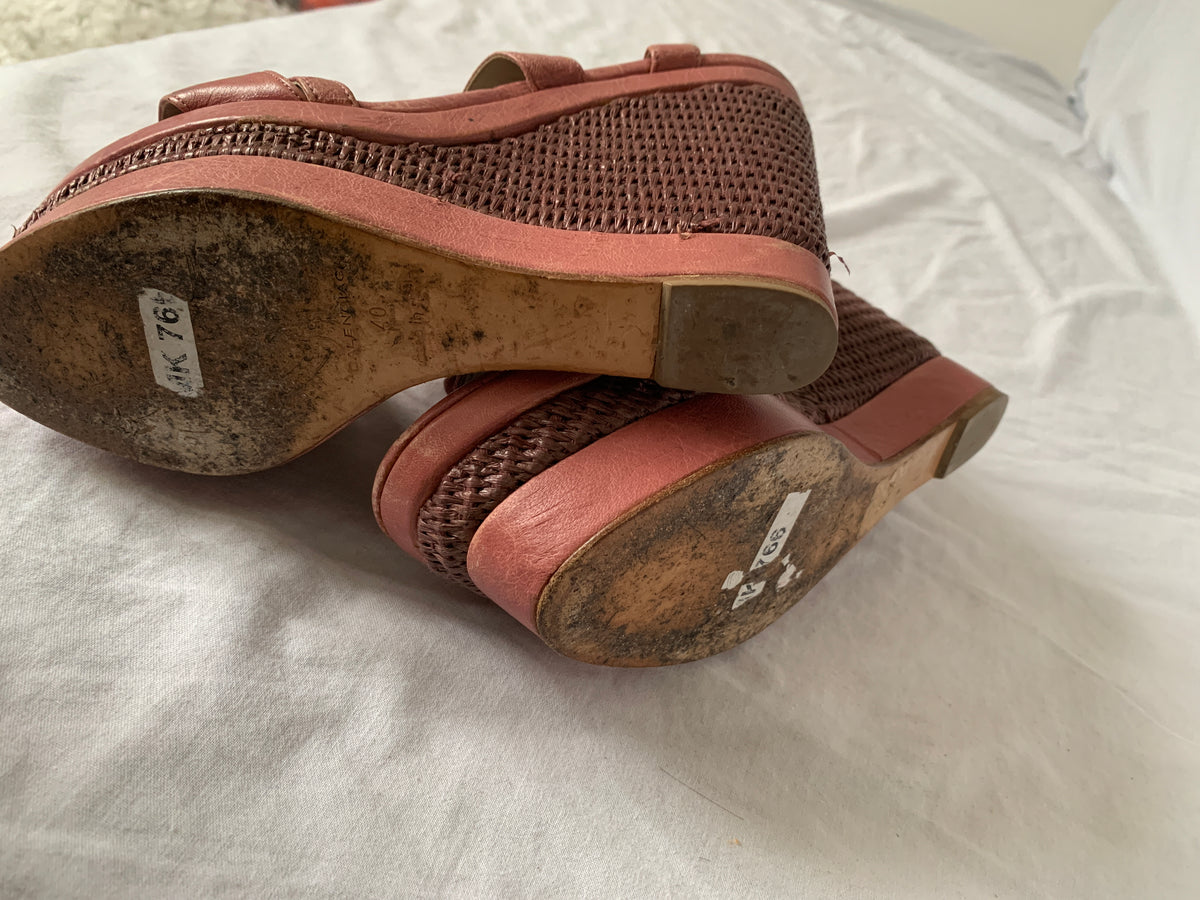 balenciaga wedges size 40