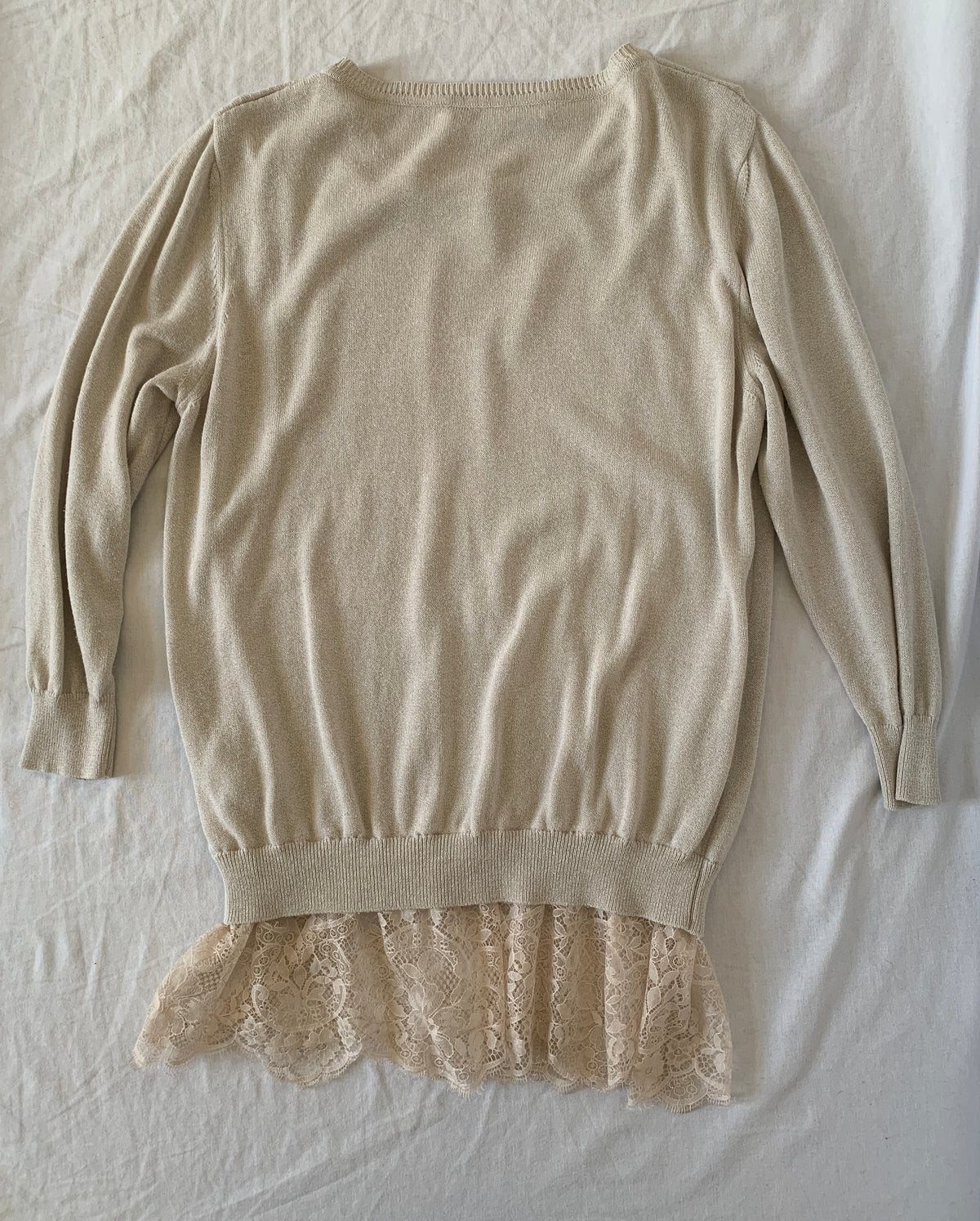 blugirl lace top size xs/s