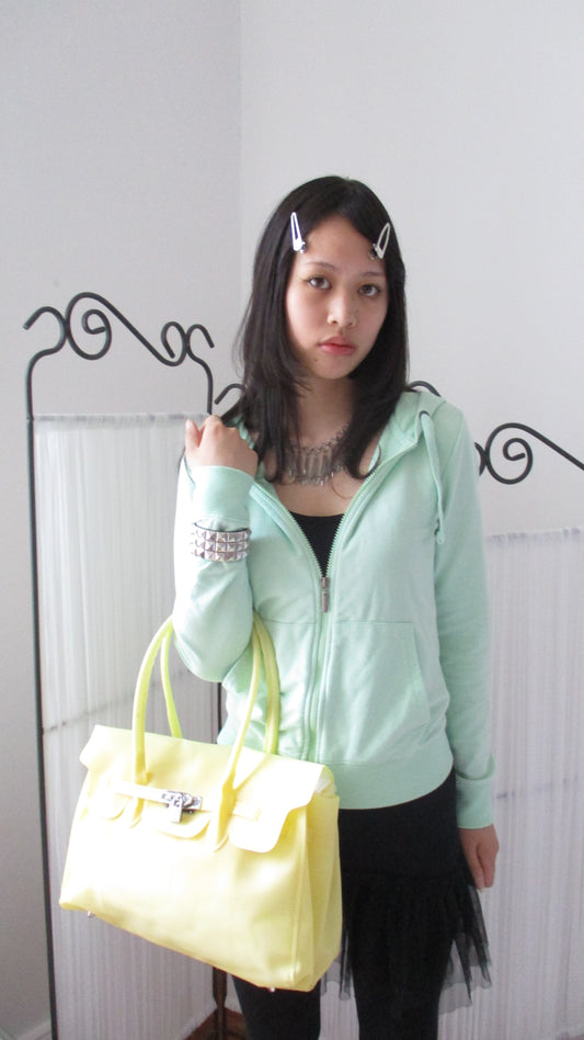 mint hoodie size xs/s