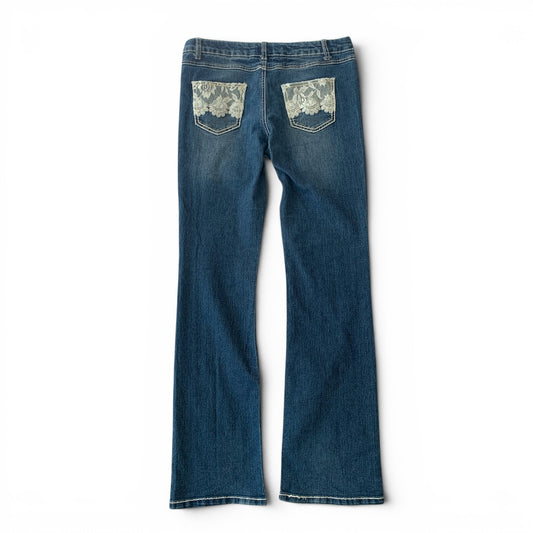 lace jeans size s