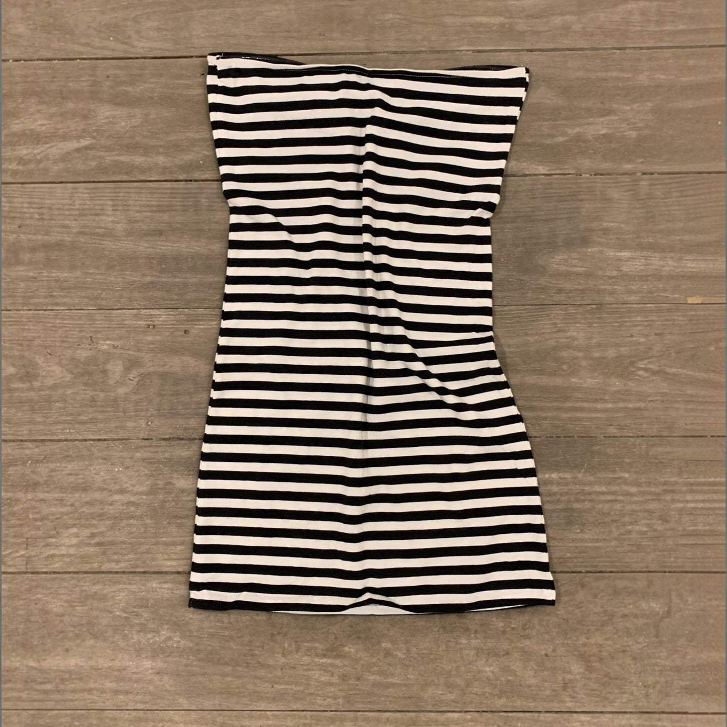 tweemo striped dress size s