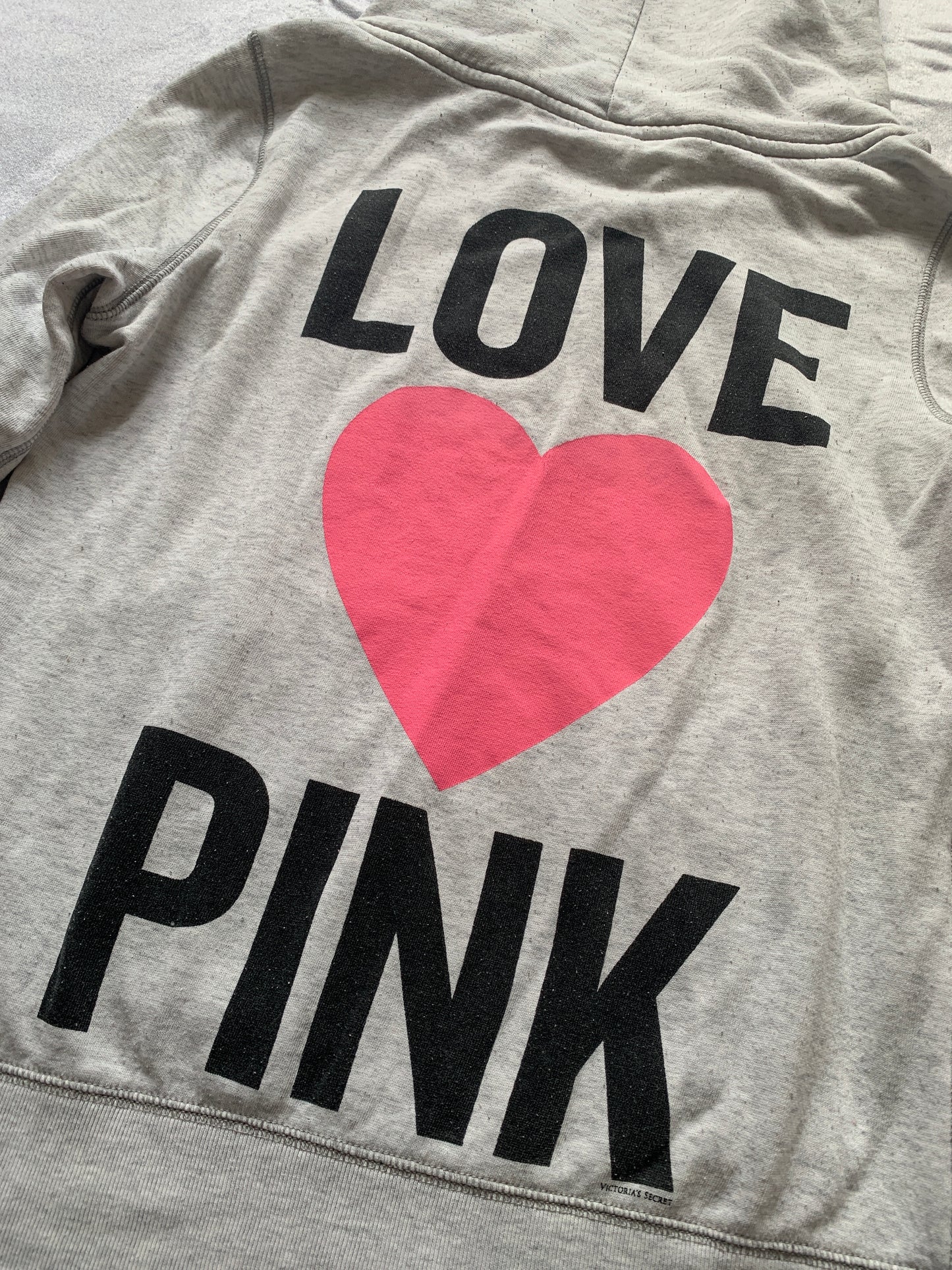 pink zip up size s/m