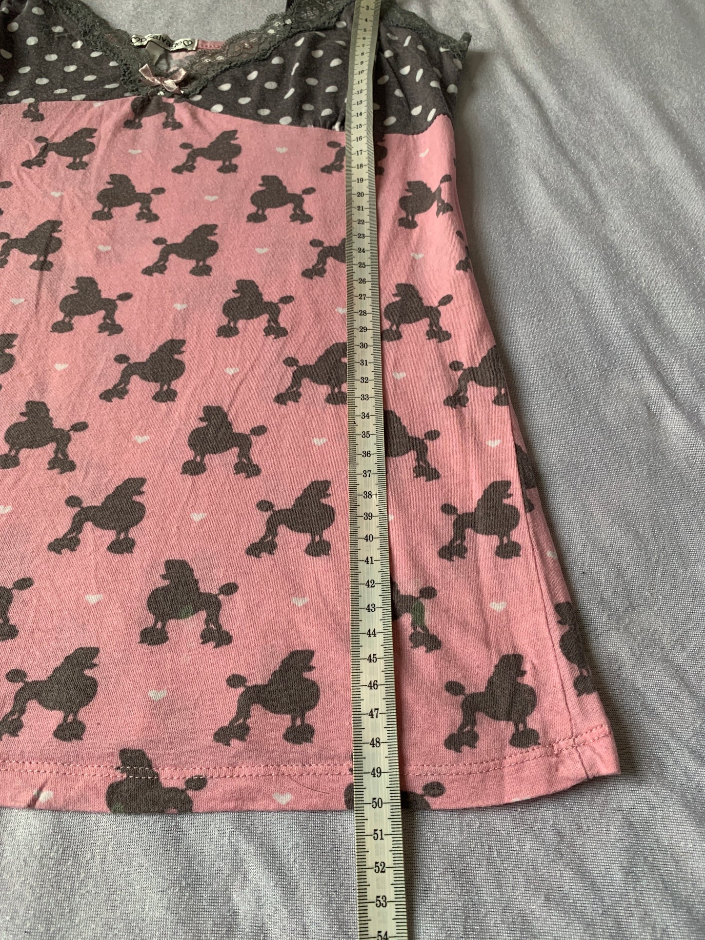poodle top size s