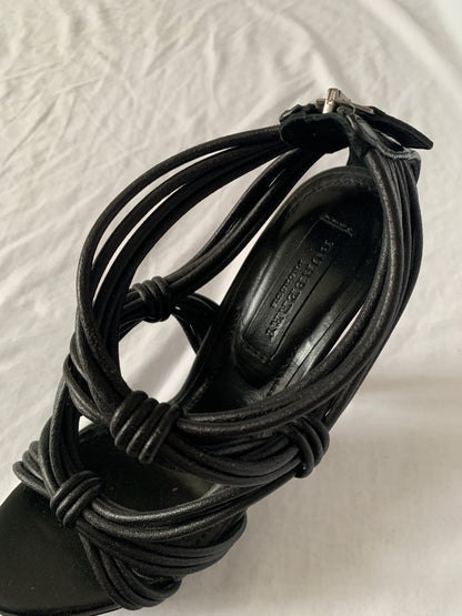 burberry prorsum cable knotted heels size 38