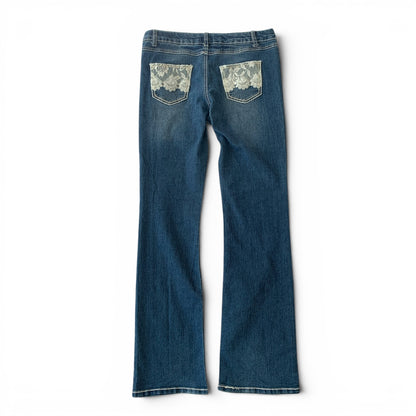 lace jeans size s