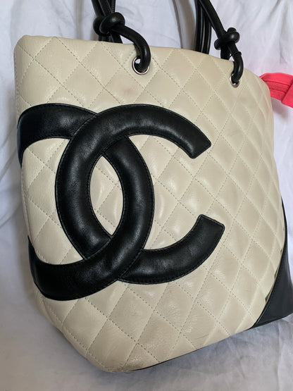 chanel cambon ligne tote bag