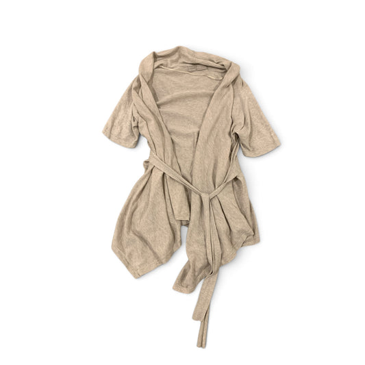 flowy lace up cardigan size m