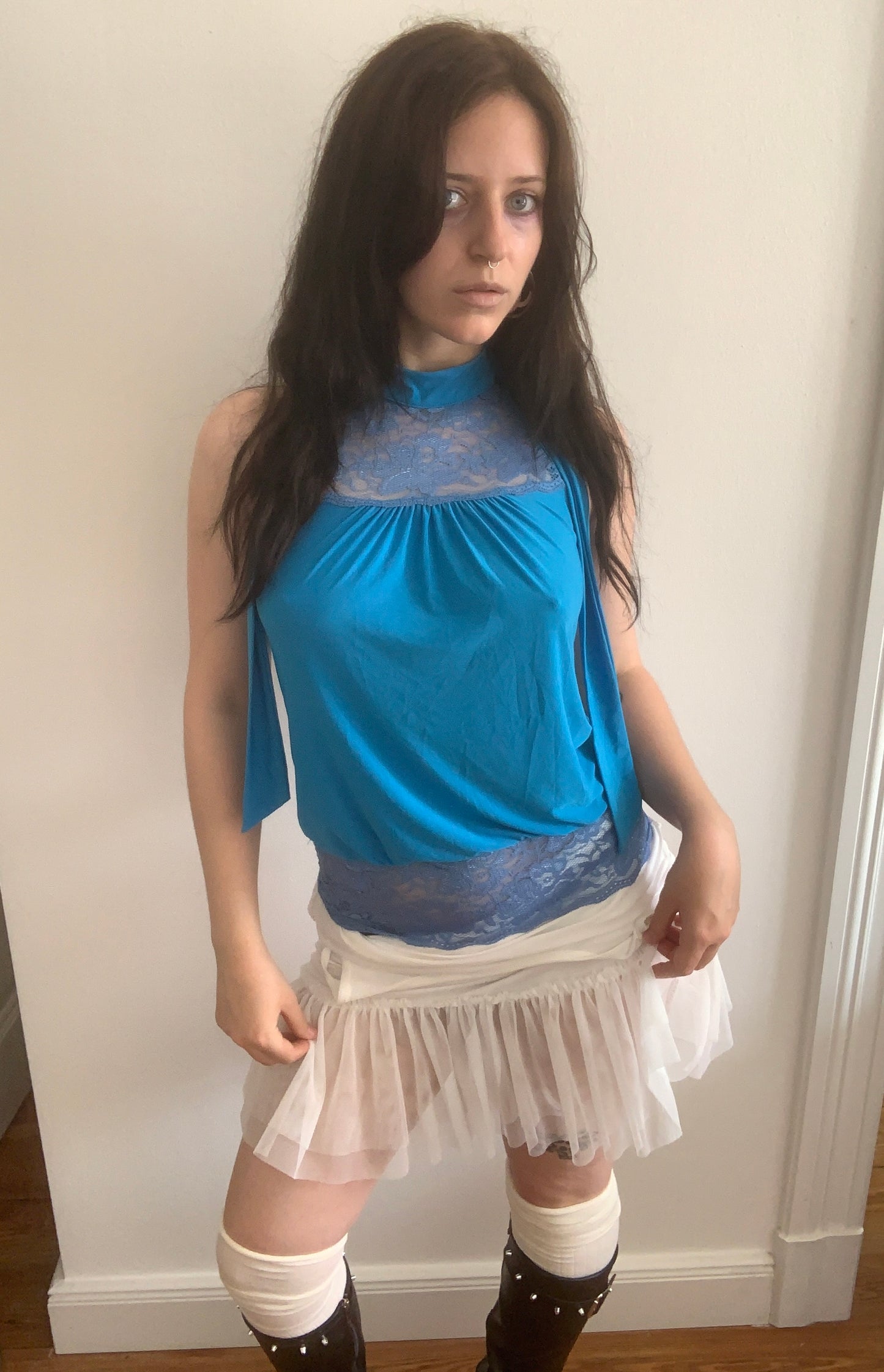 neckholder with lace size s