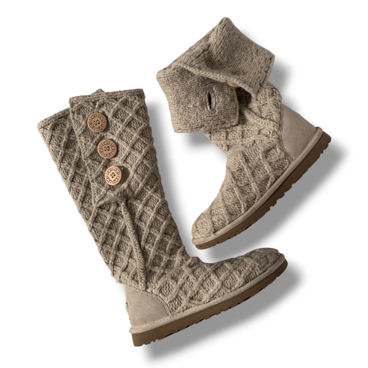 knitted ugg boots size 36