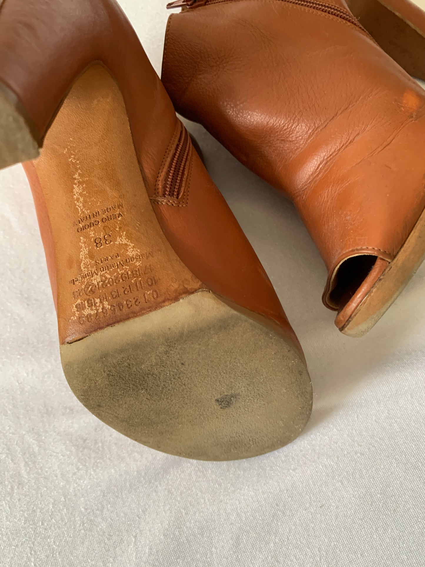 mm6 peep toes 38