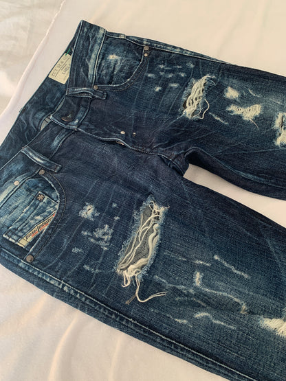 diesel jeans size xs/s