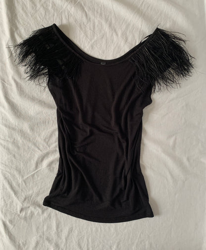 feather top size xs/s