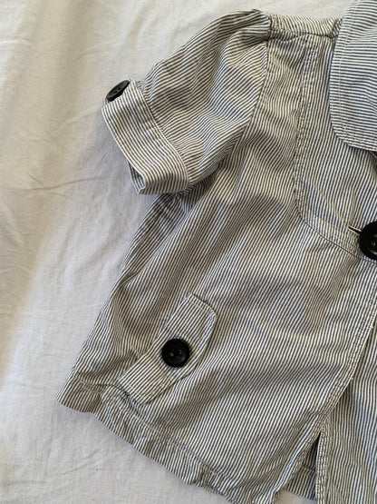 peacoat top size s/m