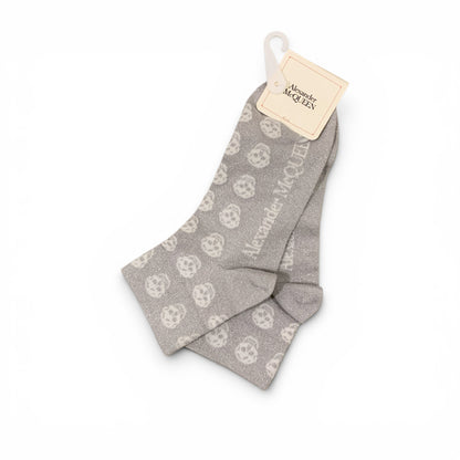 alexander mcqueen glitter socks 37