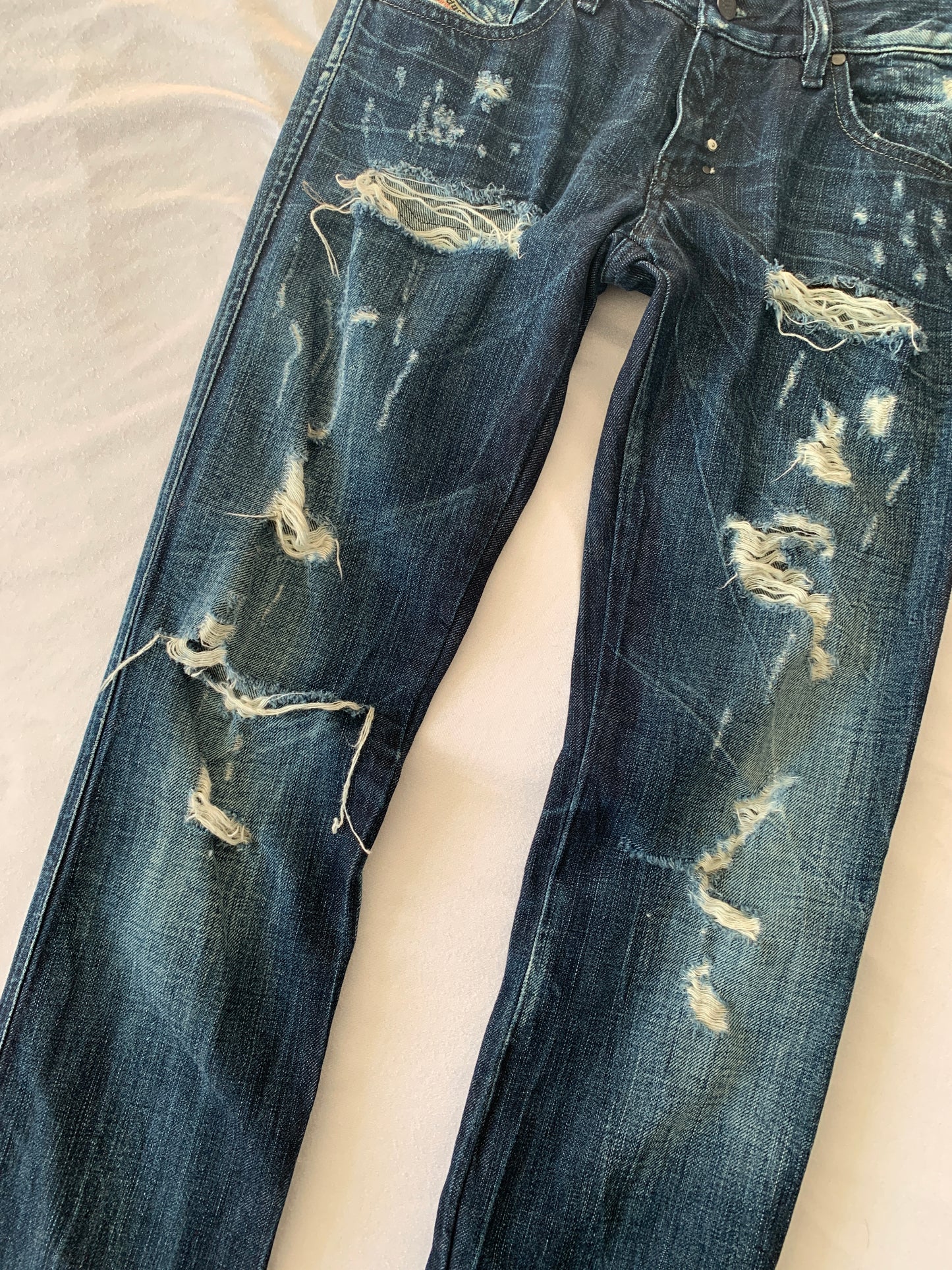 diesel jeans size xs/s