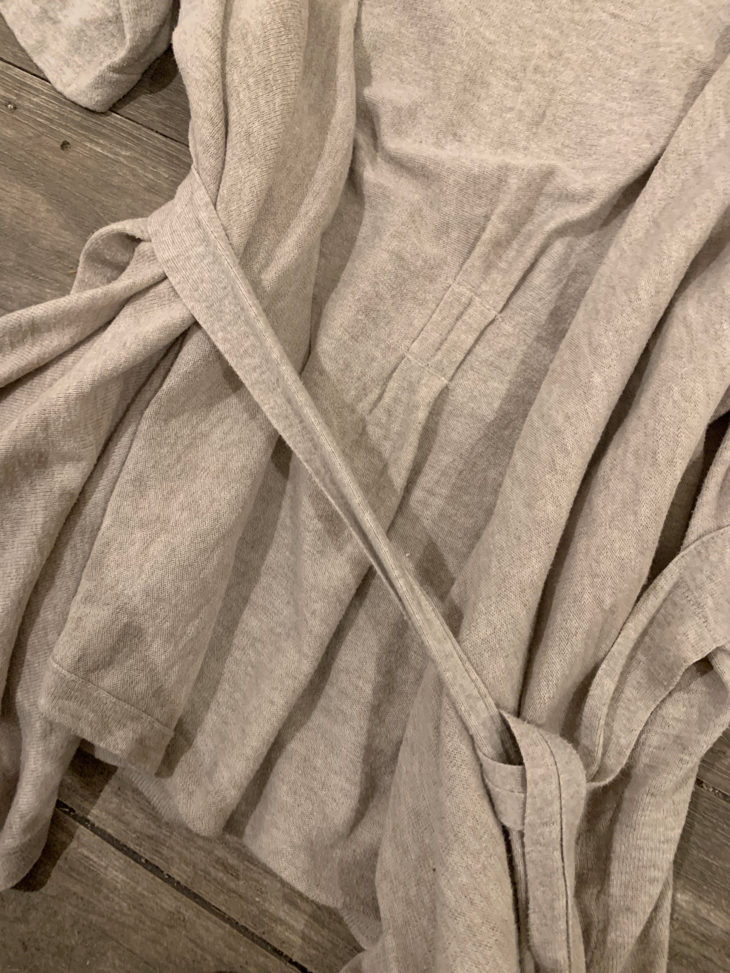 flowy lace up cardigan size m