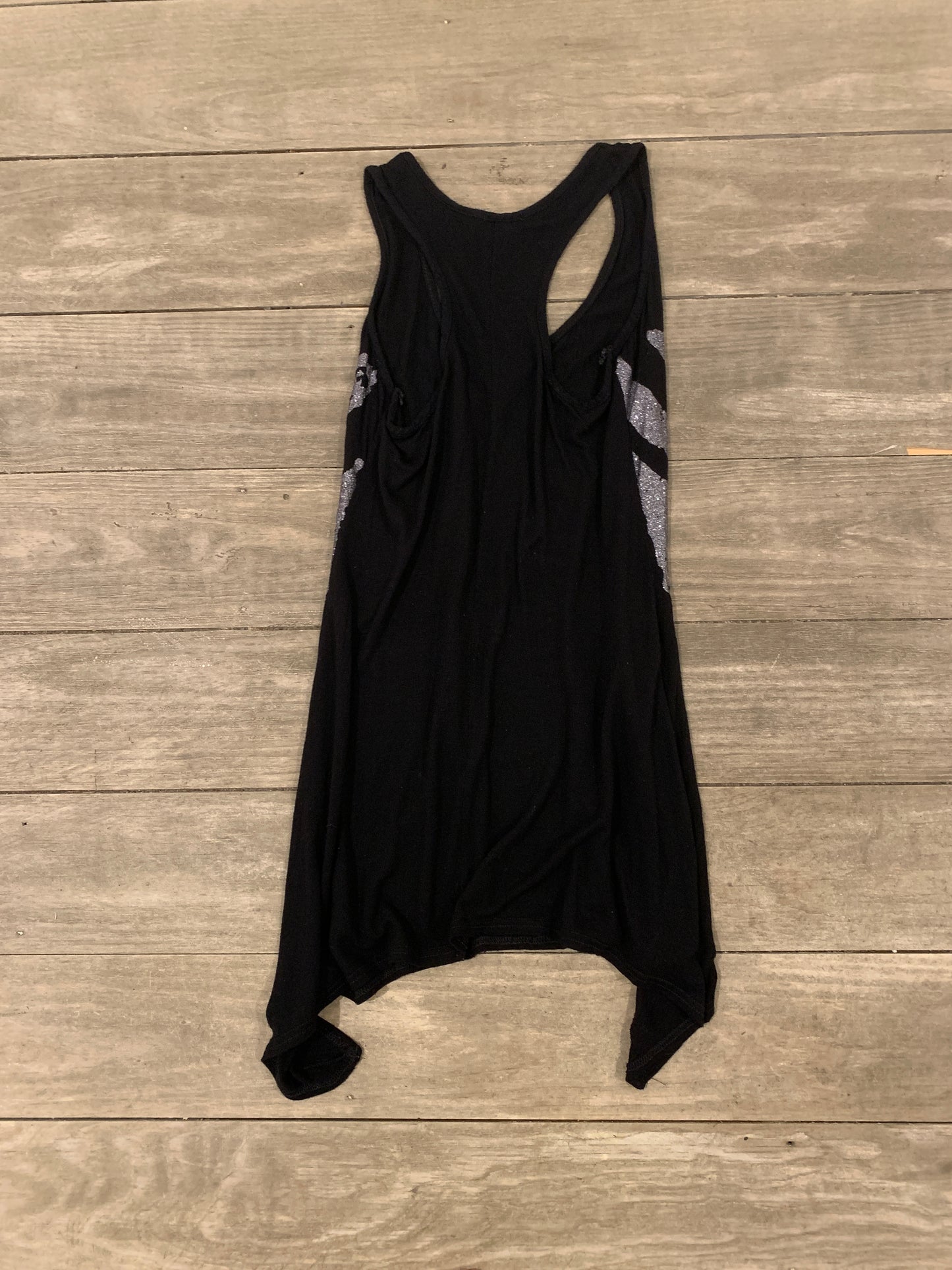 flag long top / short dress size s