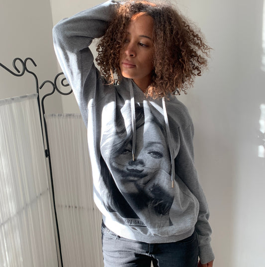 kate moss tumblr hoodie size s/m