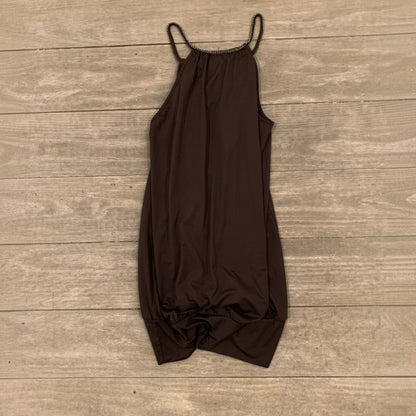 glitter chain long top / short dress size s