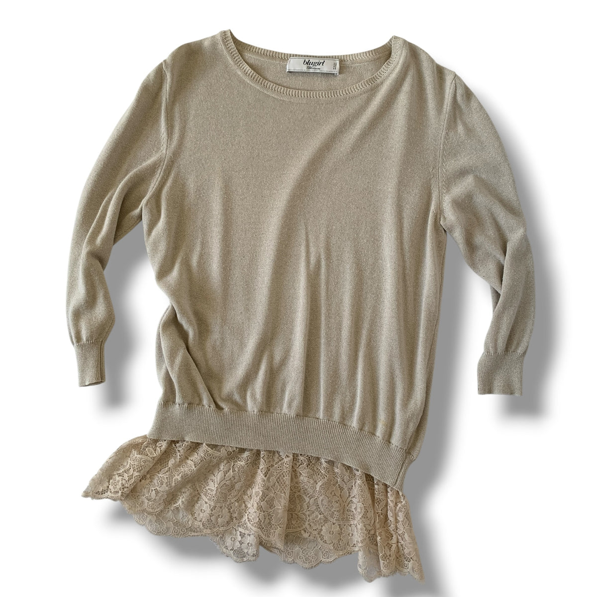 blugirl lace top size xs/s