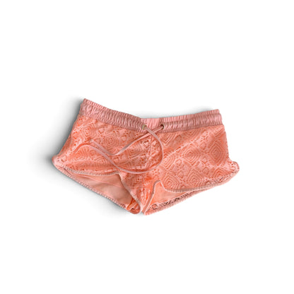 coral tumblr shorts size xs