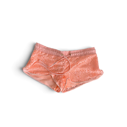 coral tumblr shorts size xs