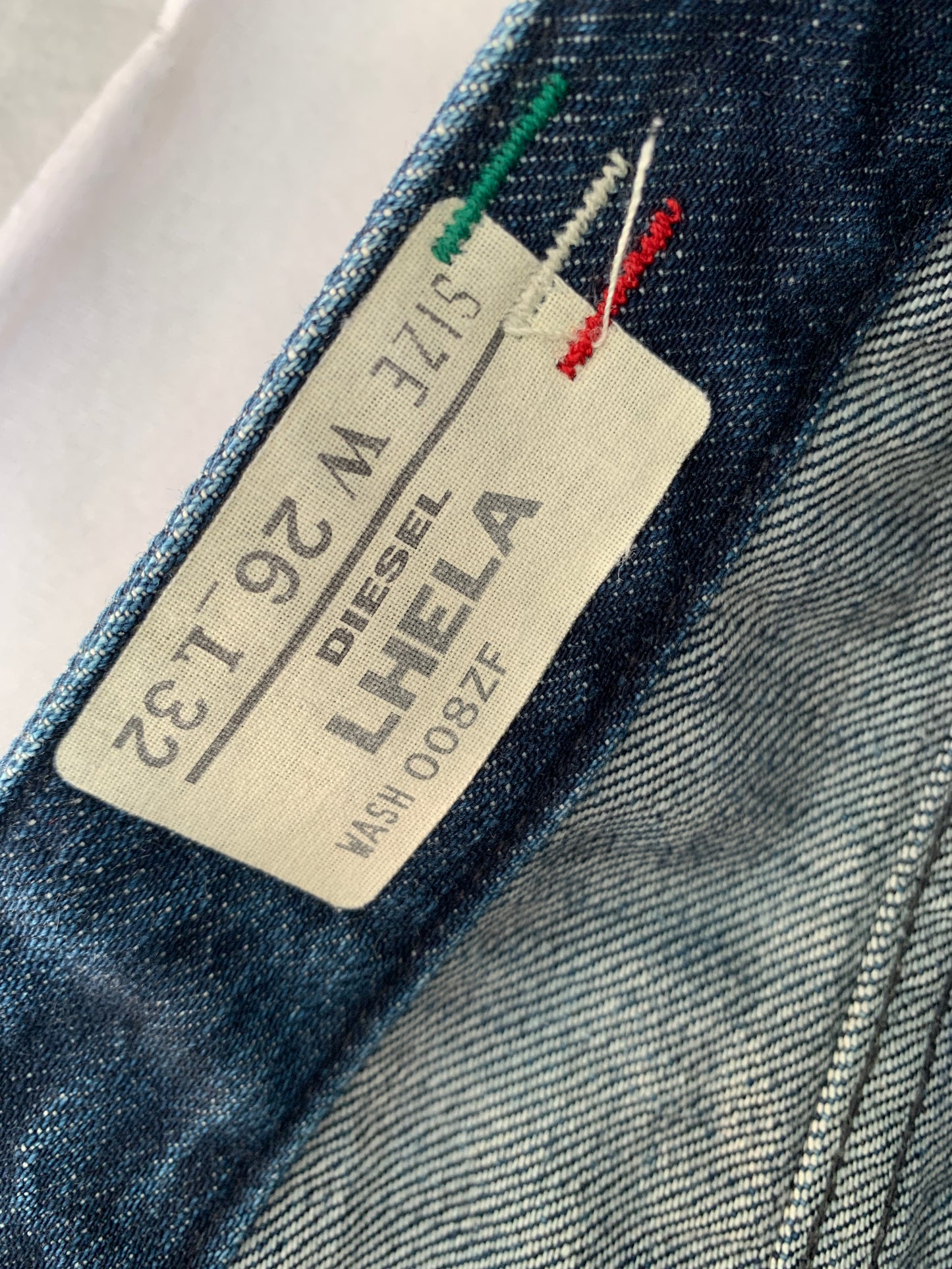 diesel jeans size xs/s
