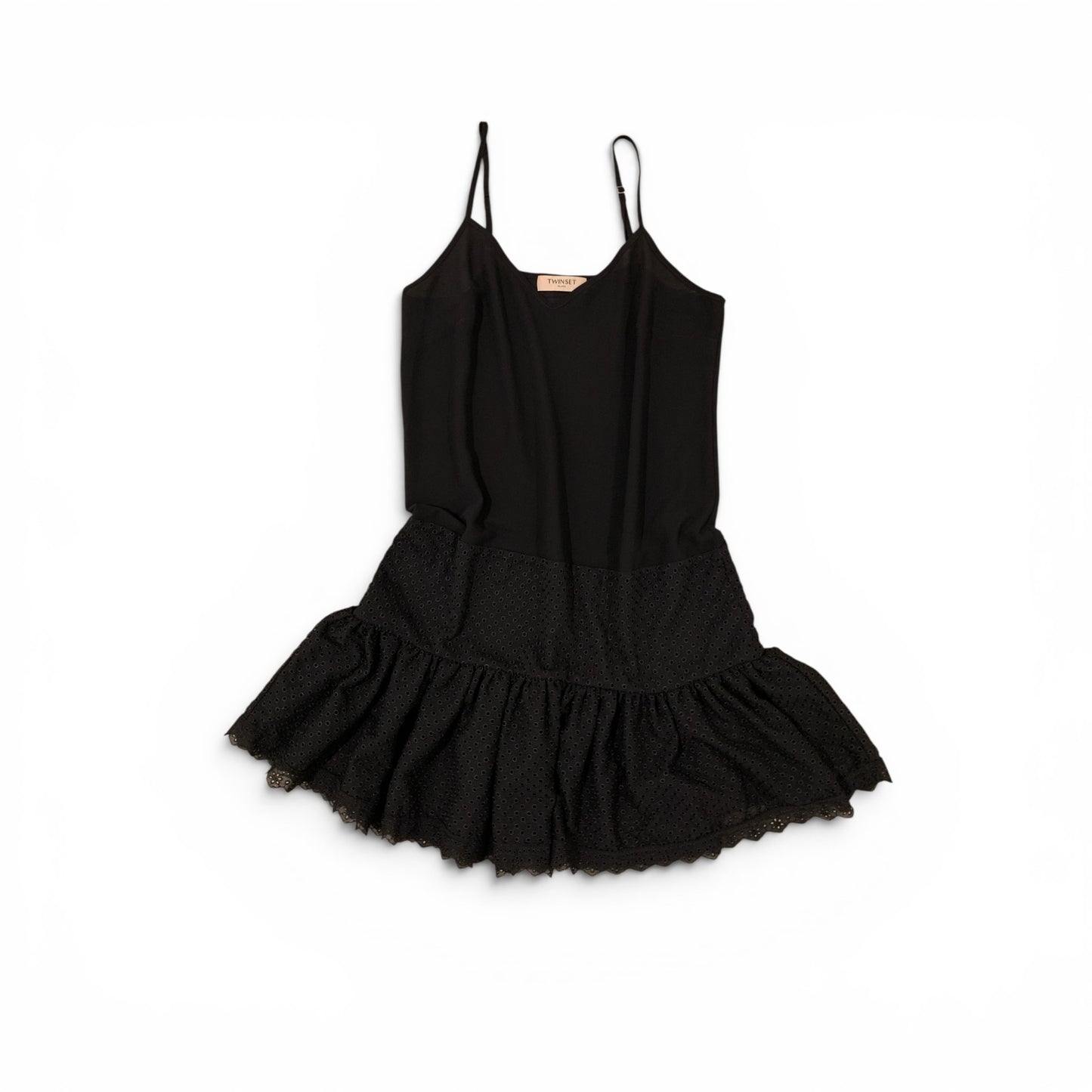 twinset dress and longsleeve with lace size xs/s