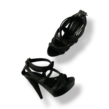 burberry prorsum cable knotted heels size 38