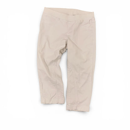 white capri pants size s