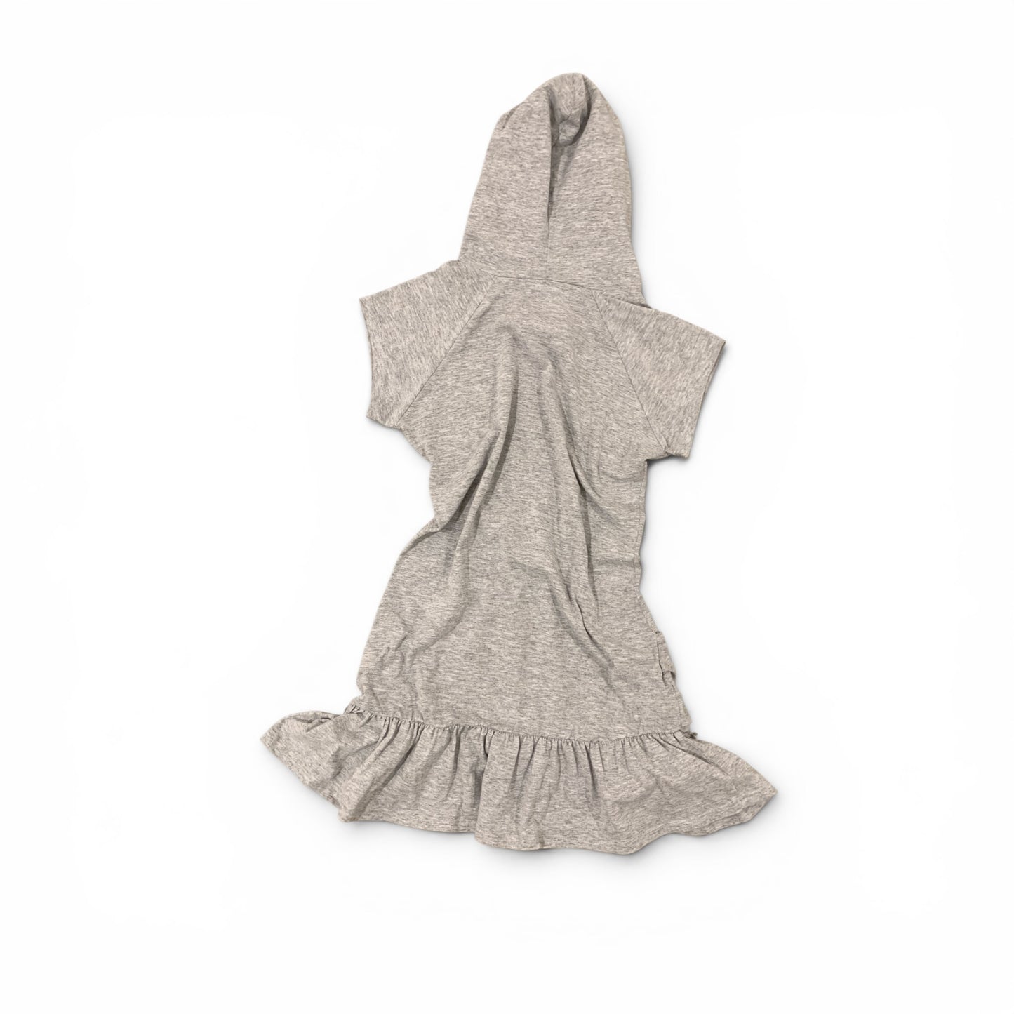 ruffled long top / short dress size s