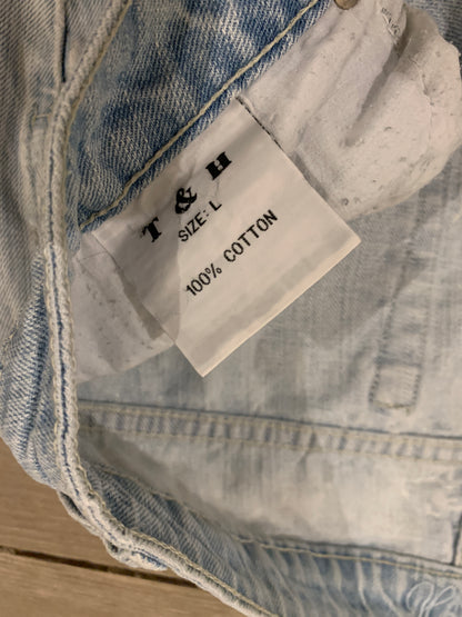 low waist distressed jeans size s/m