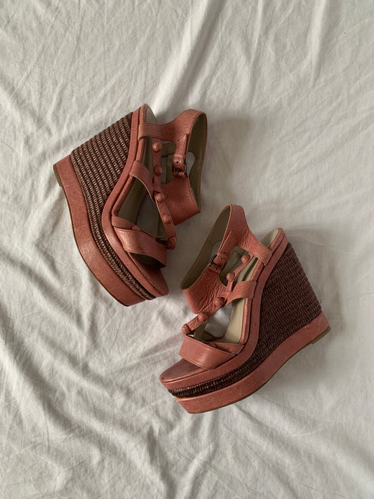 balenciaga wedges size 40