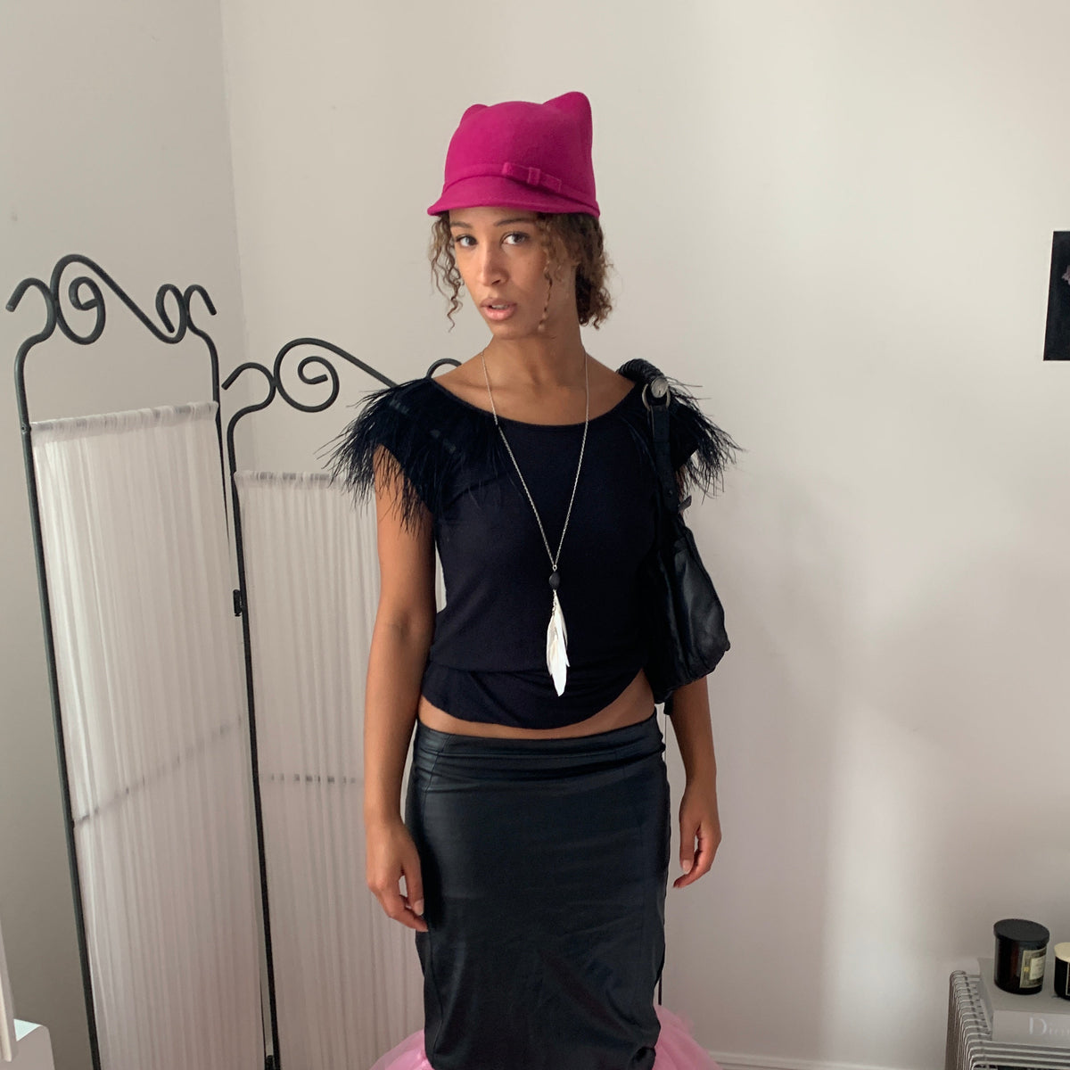 feather top size xs/s