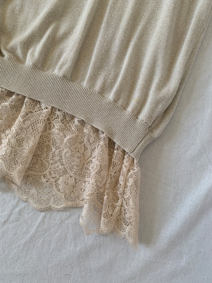 blugirl lace top size xs/s
