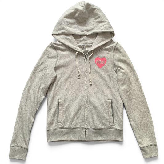 pink zip up size s/m