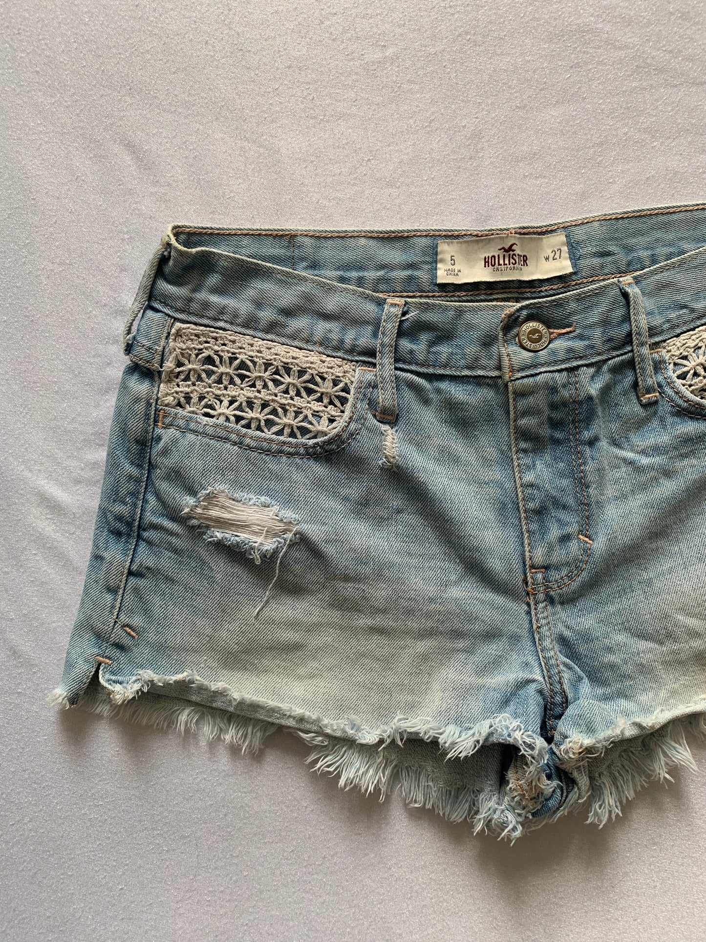 hollister shorts size s
