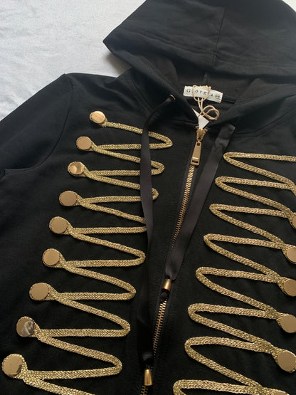 zip up hoodie size s/m