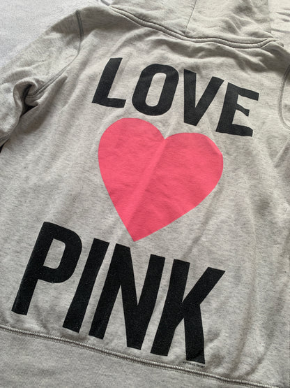 pink zip up size s/m