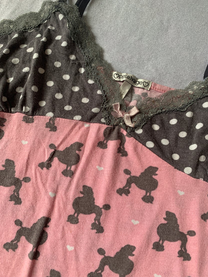 poodle top size s