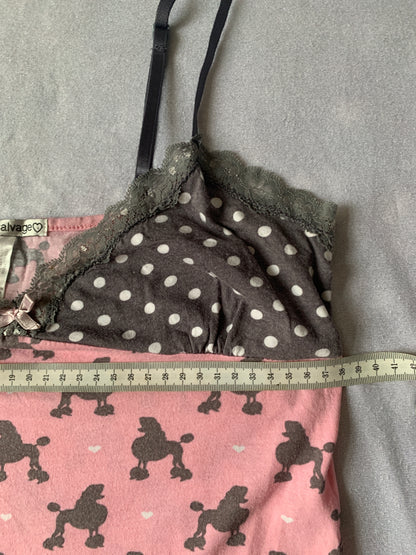 poodle top size s
