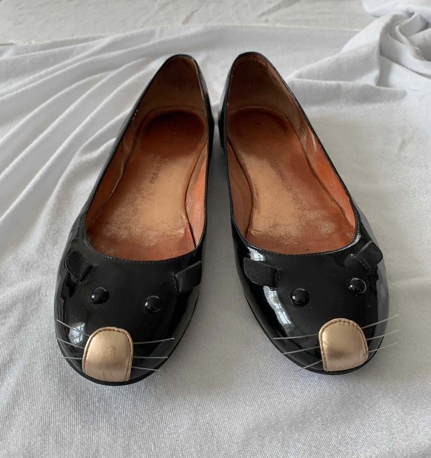 marc jacobs mouse flats 37