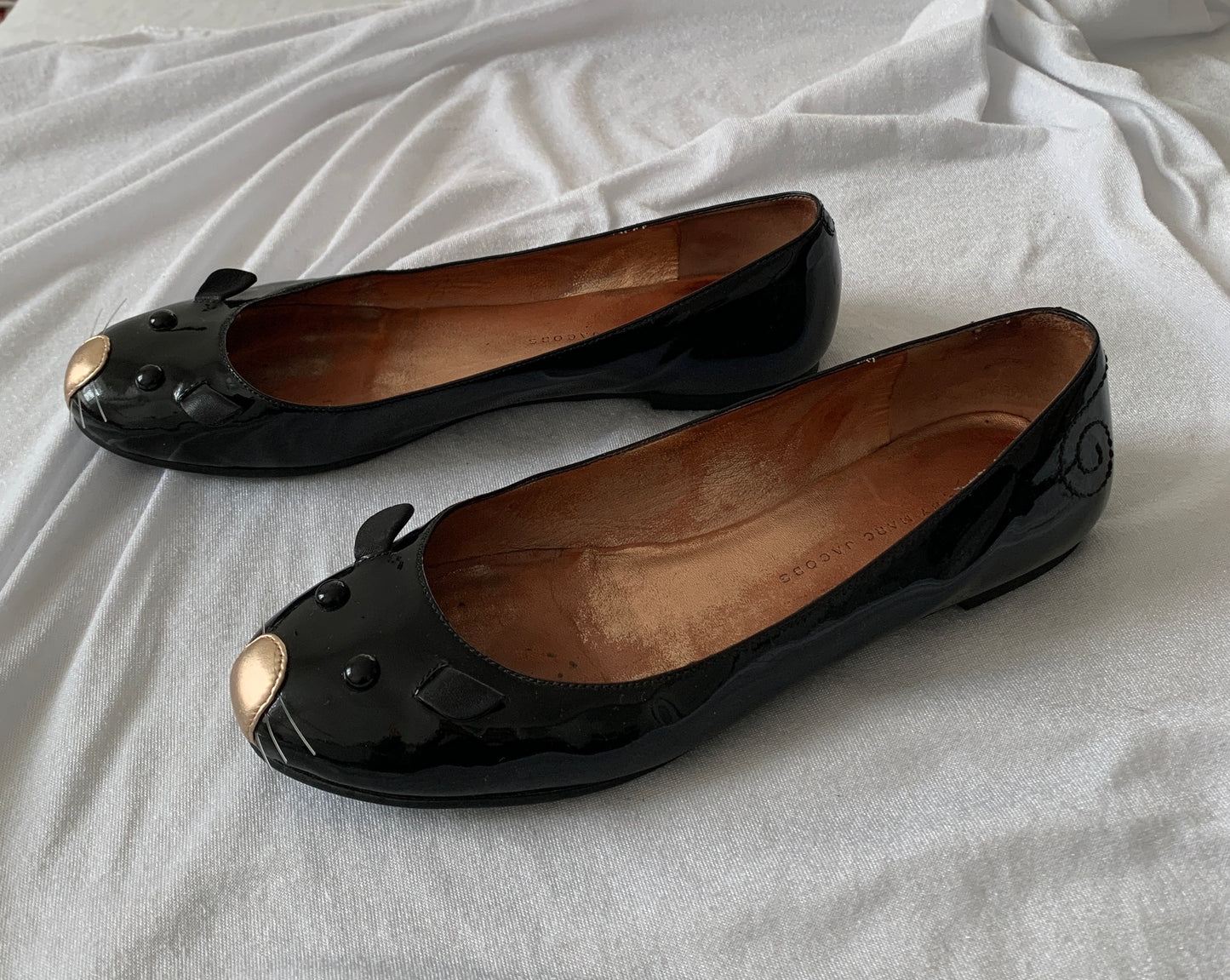 marc jacobs mouse flats 37