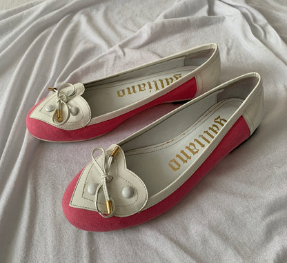 galliano flats 37